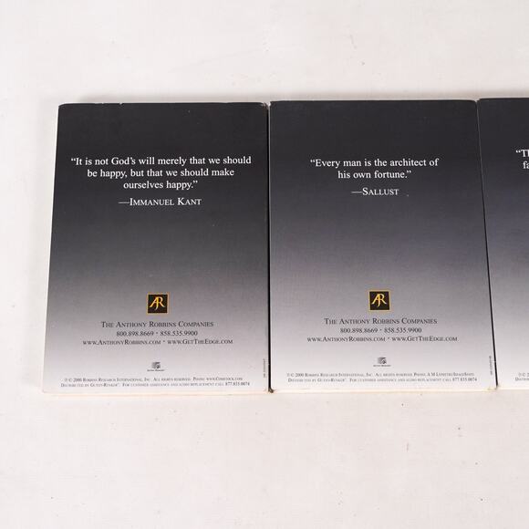 Anthony Robbins Get The Edge Day 5,6,7 & Power Talk DVD Personal Power Videos - Picture 5 of 7